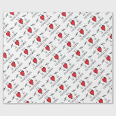 wir Liebe Charleston Geschenkpapier (Flach)