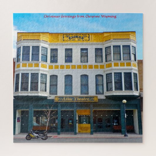 Wir Liebe Cheyenne Wyoming. Jigsaw Puzzle (Vertikal)