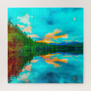 Wir Liebe Chocura Lake New Hampshire Puzzle
