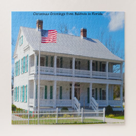 Wir Liebe Coleman House Baldwin in Florida Jigsaw Puzzle (Vertikal)