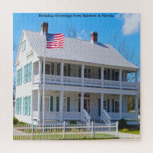 Wir Liebe Coleman House Baldwin in Florida Jigsaw Puzzle (Vertikal)