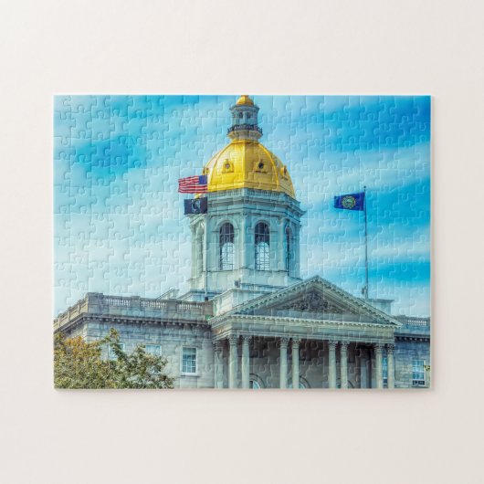 Wir Liebe Concord New Hampshire Puzzle (Horizontal)