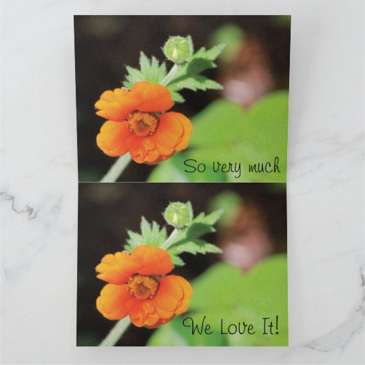 Wir Liebe Dankeskarte (Innenseite)