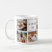 Wir Liebe, dass ihr Erinnerungen der Familie Foto Kaffeetasse (Links)