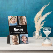 Wir Liebe, dass Sie Mommy Family Foto Collage halt Fotoplatte (Seite)