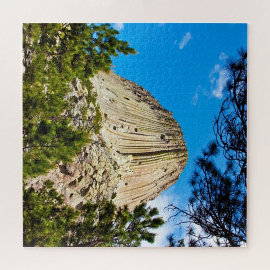 Wir Liebe den Teufelsturm. Puzzle (Horizontal)