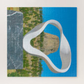 Wir Liebe den Teufelsturm. Puzzle (Horizontal)