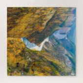 Wir Liebe den Yellowstone River Wyoming. Puzzle (Horizontal)