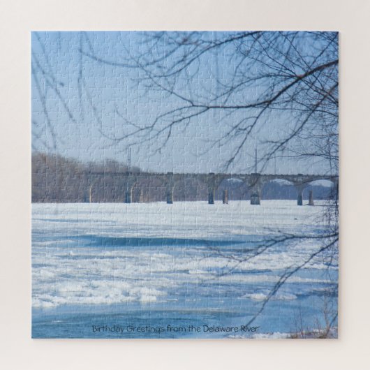 Wir Liebe des Delaware River Jigsaw Puzzle (Vertikal)