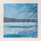 Wir Liebe des Delaware River Jigsaw Puzzle (Vertikal)