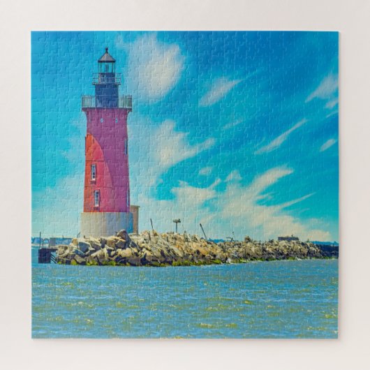 Wir Liebe des Light House Delaware Puzzle (Vertikal)