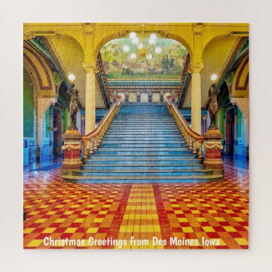 Wir Liebe Des Moines Iowa. Jigsaw Puzzle (Vertikal)