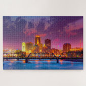 Wir Liebe Des Moines Iowa. Puzzle (Horizontal)