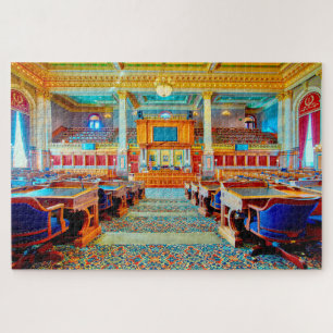 Wir Liebe Des Moines Iowa Puzzle