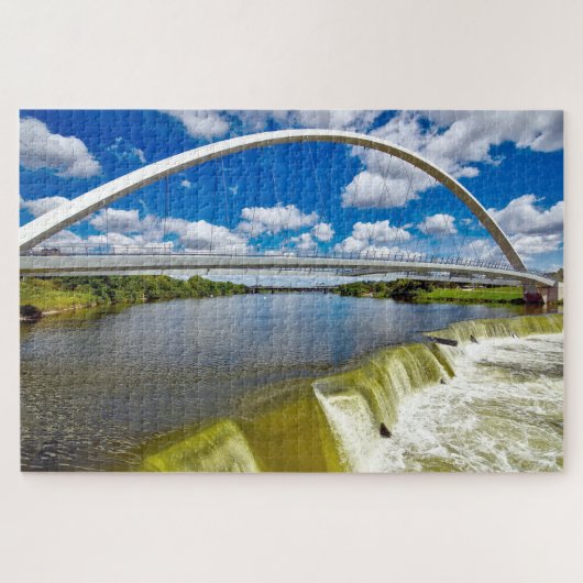 Wir Liebe Des Moines Iowa. Puzzle (Horizontal)