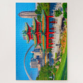 Wir Liebe Des Moines Iowa. Puzzle (Vertikal)