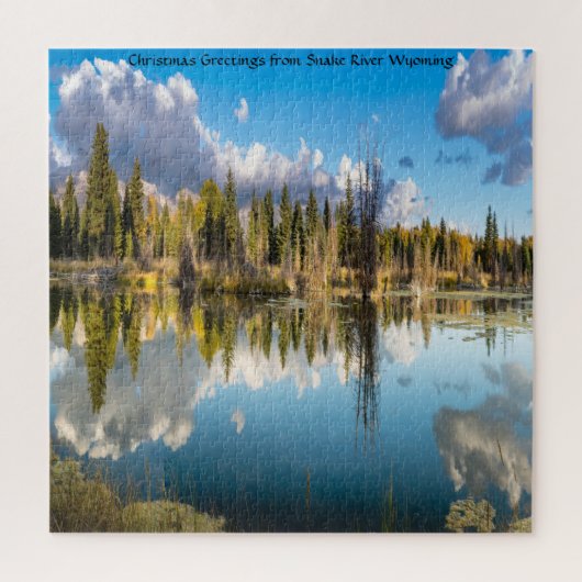 Wir Liebe des Schlangenflusses Wyoming Jigsaw Puzz Puzzle (Vertikal)