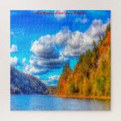 Wir Liebe Devils Lake Wisconsin. Jigsaw Puzzle (Vertikal)