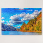 Wir Liebe Devils Lake Wisconsin. Jigsaw Puzzle (Horizontal)
