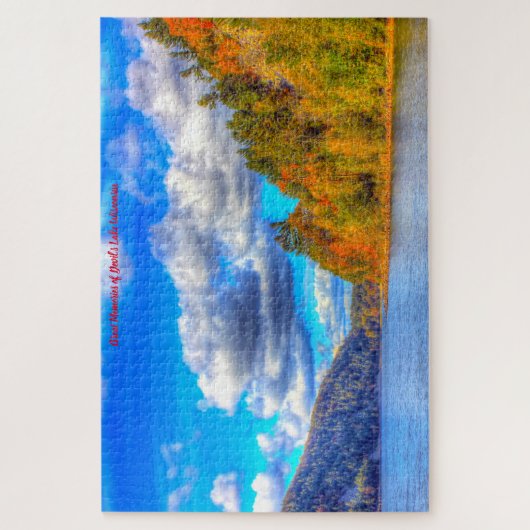 Wir Liebe Devils Lake Wisconsin. Jigsaw Puzzle (Vertikal)