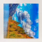 Wir Liebe Devils Lake Wisconsin. Puzzle (Horizontal)