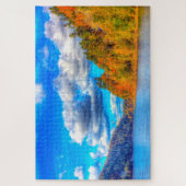 Wir Liebe Devils Lake Wisconsin. Puzzle (Vertikal)