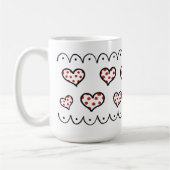 Wir Liebe dich! Kaffeetasse (Links)