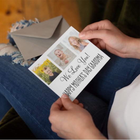 Wir Liebe dich! Muttertagskarte Einladung