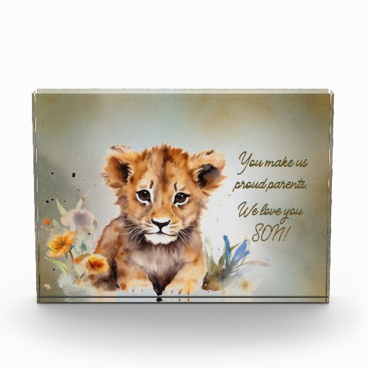 Wir Liebe dich SON! Fotoblock (Vorderseite)