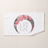 Wir Liebe dich zum Mond und zurück Handtuch (Handtuch)