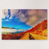 Wir Liebe die Blaue Ridge Mountains Virginia Puzzle (Horizontal)
