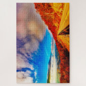 Wir Liebe die Blaue Ridge Mountains Virginia Puzzle (Vertikal)