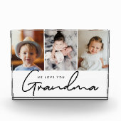 Wir Liebe dir Oma Grandchildren Fotos (Vorderseite)