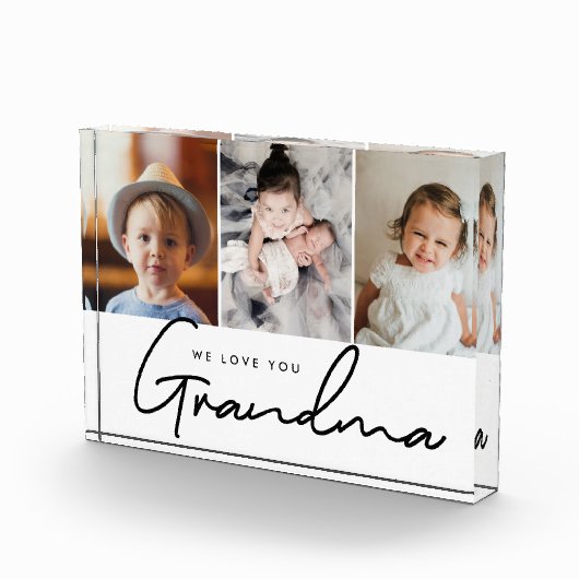 Wir Liebe dir Oma Grandchildren Fotos (Rechts)