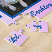 "Wir Liebe du Großvater" Foto-Geschenk Puzzle (Seite)