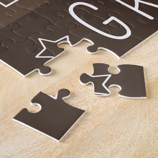 "Wir Liebe du Großvater" Puzzle für kundenspezifis (Seite)
