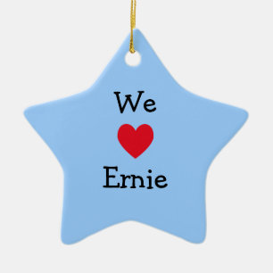 Wir Liebe Ernie Ornament