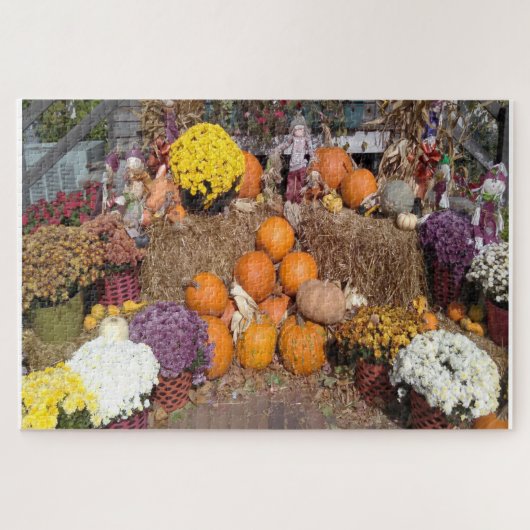Wir Liebe Fall Ernte Iowa. Puzzle (Horizontal)
