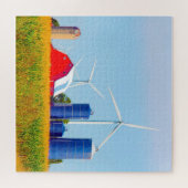 Wir Liebe Farm in Iowa. Puzzle (Horizontal)