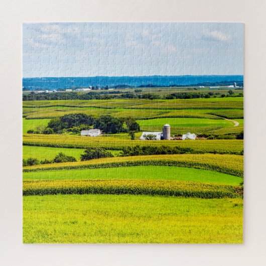 Wir Liebe Farm in Iowa. Puzzle (Vertikal)