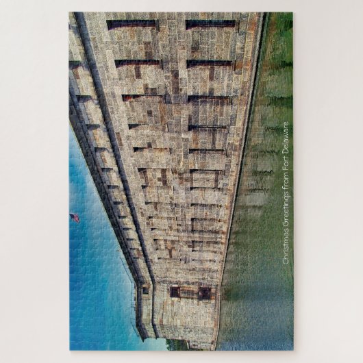 Wir Liebe Fort Delaware Jigsaw Puzzle (Vertikal)