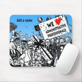 Wir Liebe für Führungskräfte Mousepad (Mit Mouse)
