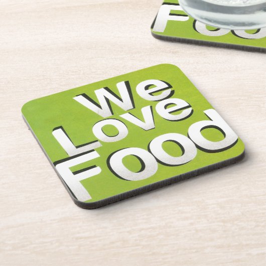 Wir Liebe Getränkeuntersetzer (Linke Seite)