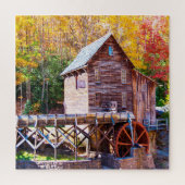 Wir Liebe Grist Mill West Virginia. Puzzle (Vertikal)