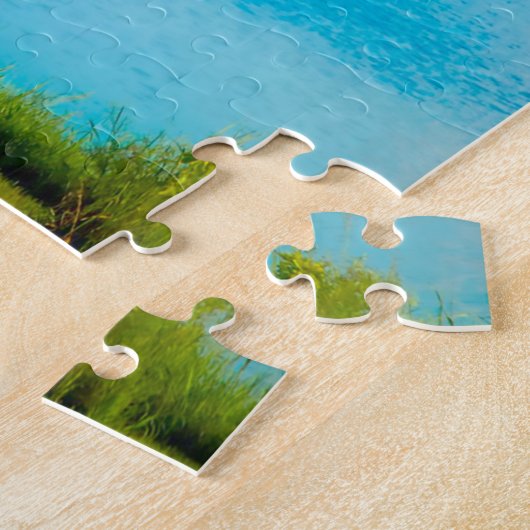 Wir Liebe Grundy Lake in Iowa. Puzzle (Seite)