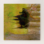 Wir Liebe haben Wyoming vermasselt. Puzzle (Horizontal)