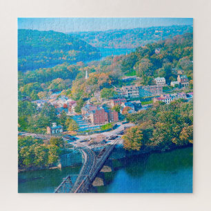 Wir Liebe Harpers Ferry West Virginia. Puzzle