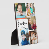 Wir Liebe Ihnen Großmutter Kinder Name 5 FotoColla Fotoplatte (Seite)