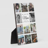 WIR LIEBE IHNEN MAMA Moderne Instagramm FotoCollag Fotoplatte (Seite)