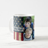 Wir Liebe Ihr militärisches Papa-amerikanisches Fl Kaffeetasse (Vorderseite Links)